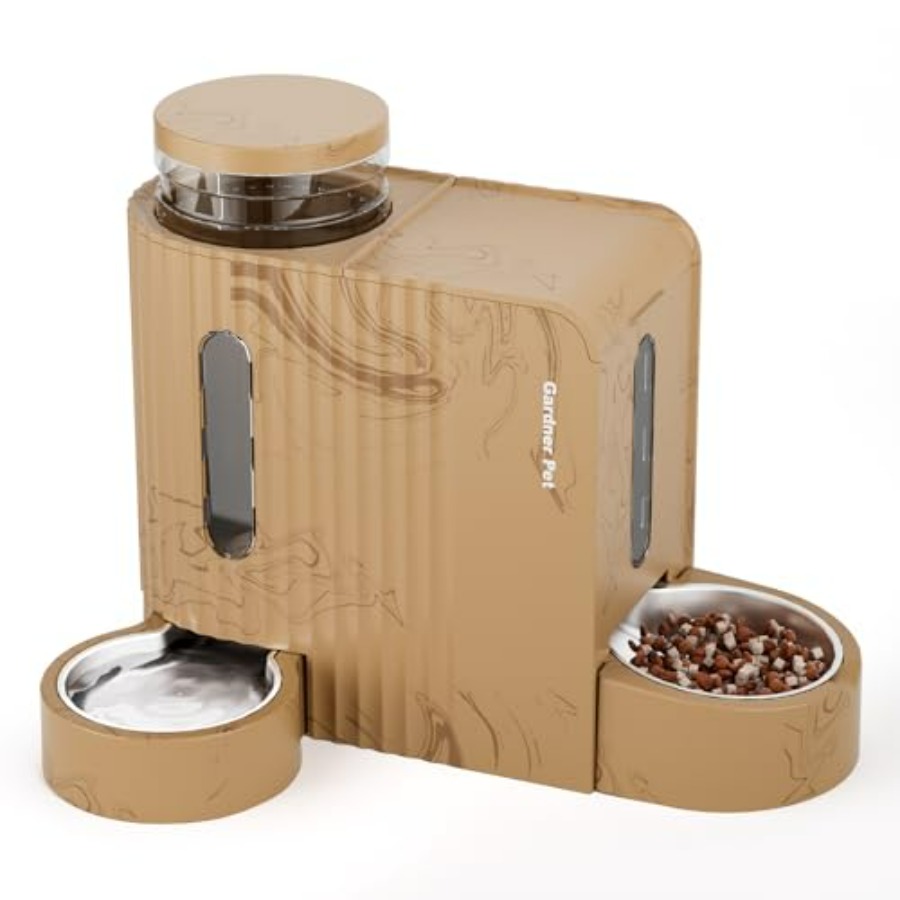 Automatic Pet Feeder - Gravity Automatic 2-in-1 Pet Feeder, 0.8