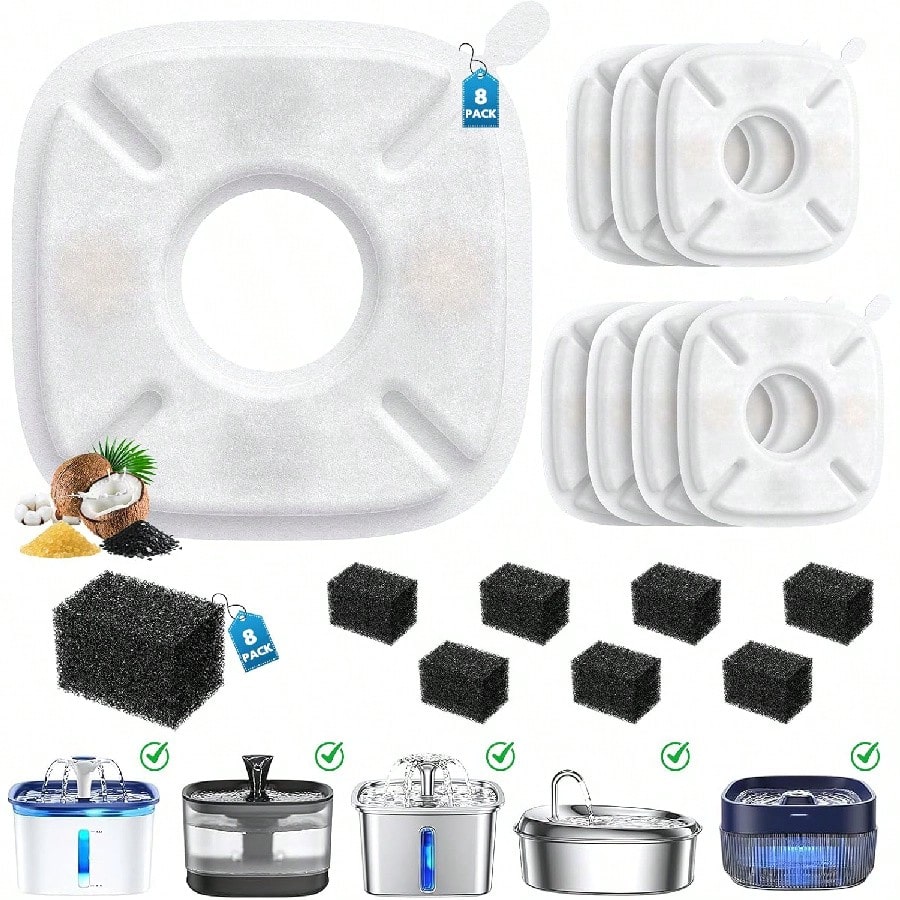 Cat Water Fountain Filter - Cat Water Fountain Filters For Veken