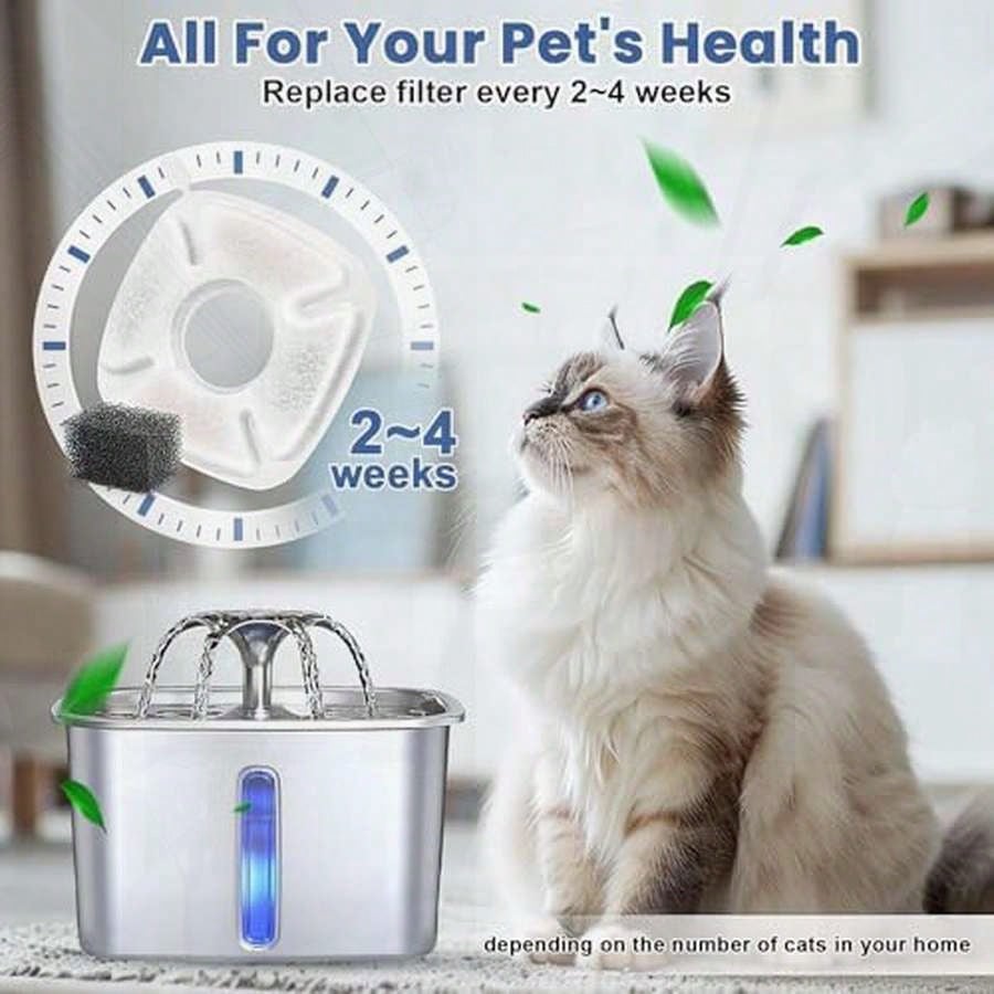16 Pack Cat Water Fountain Rep - Cat Water Fountain Filter บทวิจารณ์และราคา