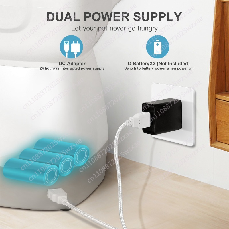 3.5L elf pet smart feeder wifi - Automatic Pet Feeder บทวิจารณ์และราคา
