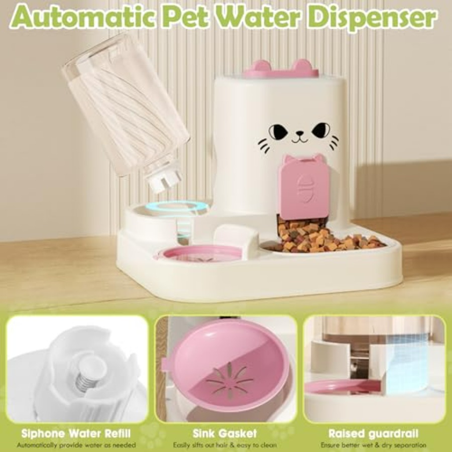 1.6L Auto Gravity Pet Feeder a - Automatic Pet Feeder บทวิจารณ์และราคา