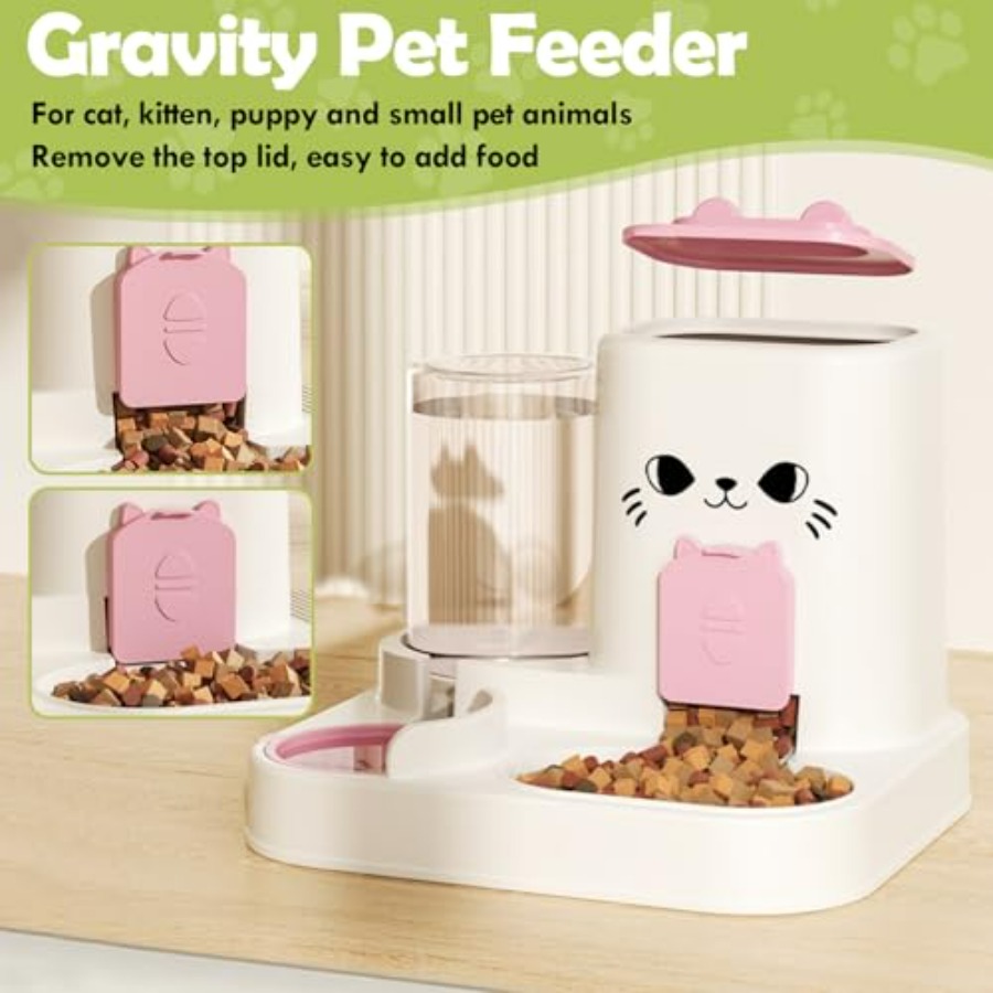 1.6L Auto Gravity Pet Feeder a - Automatic Pet Feeder บทวิจารณ์และราคา