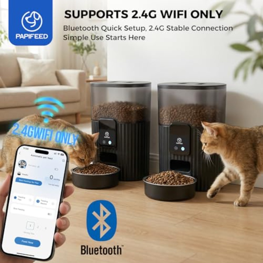 【Spot goods】Automatic Cat Feed - Automatic Pet Feeder บทวิจารณ์และราคา