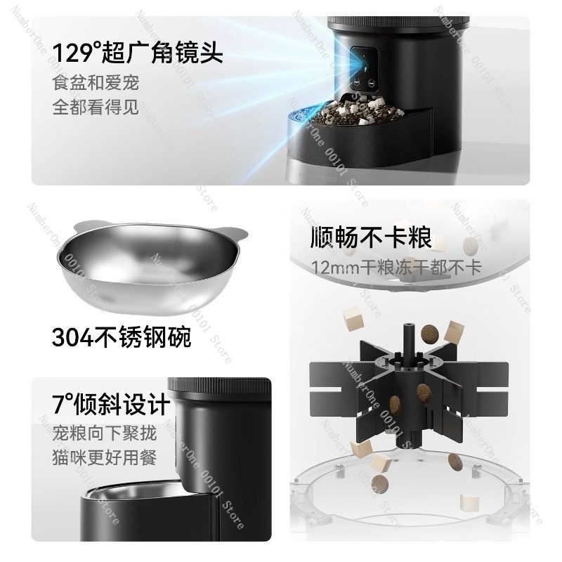 Automatic Cat Feeder Smart Pet - Automatic Pet Feeder บทวิจารณ์และราคา
