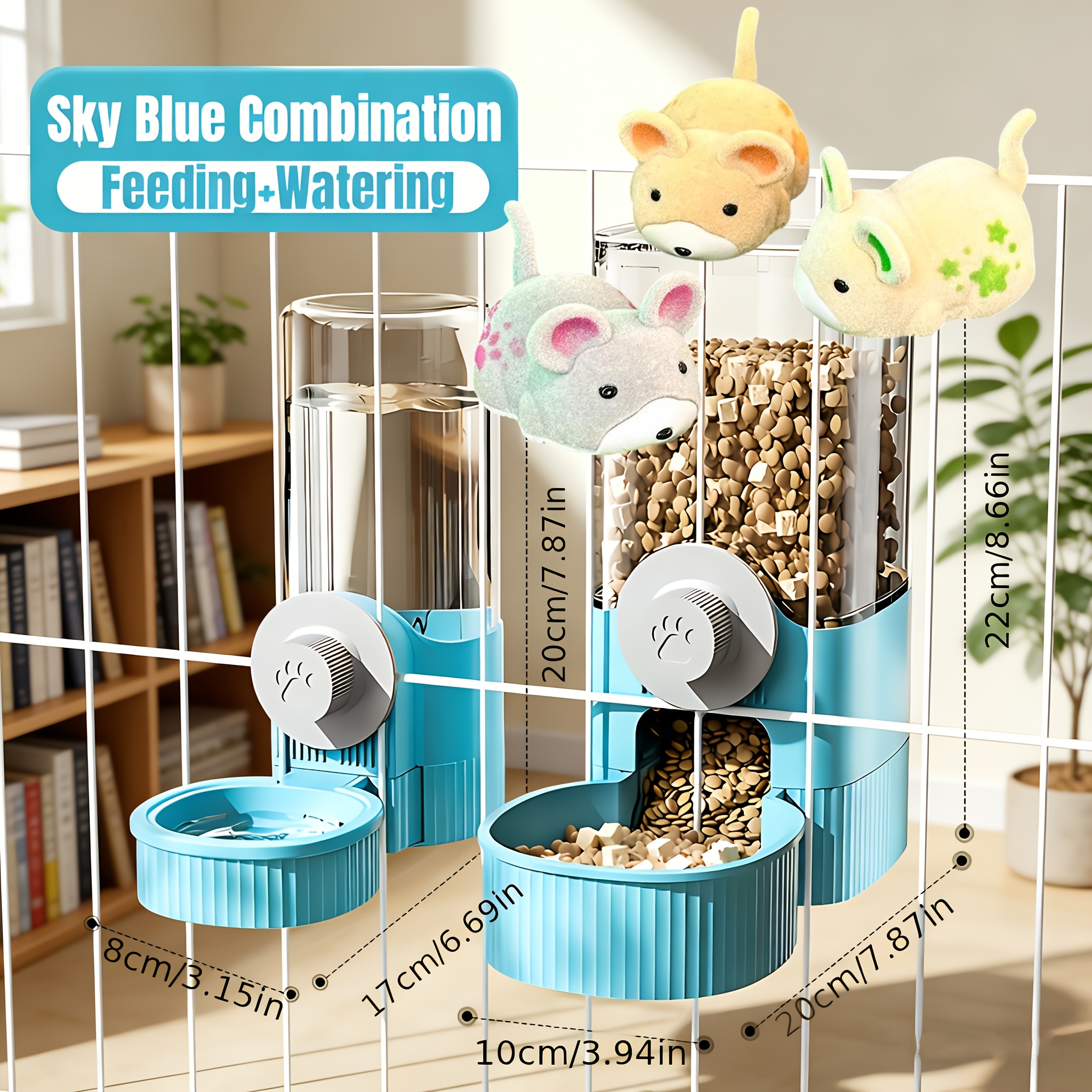 Hanging Automatic Pet Food And - Automatic Pet Feeder บทวิจารณ์และราคา