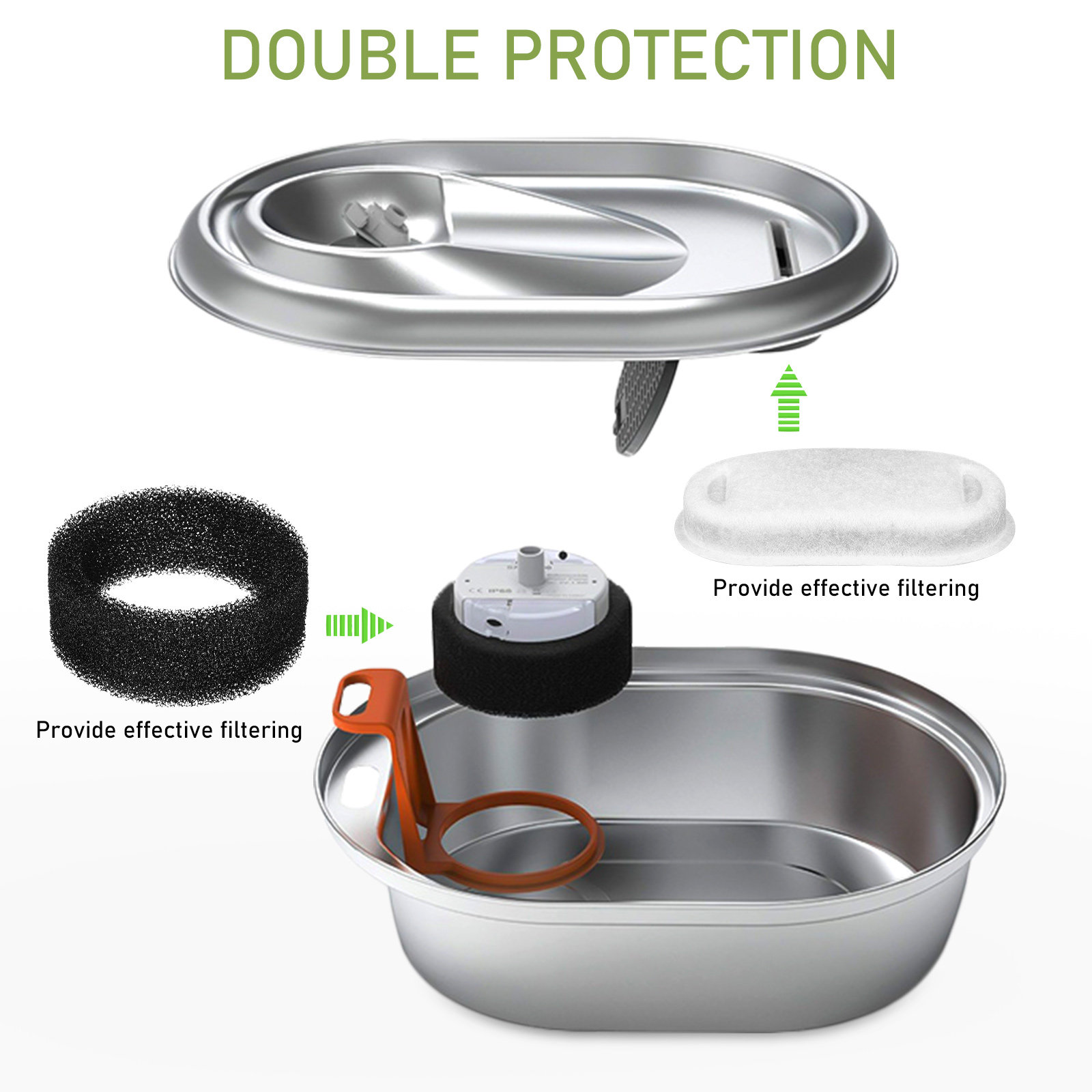 1Set Pet Fountain Filter Repla - Cat Water Fountain Filter บทวิจารณ์และราคา