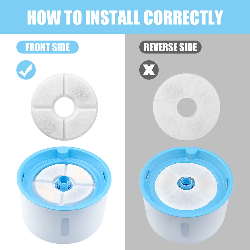 Replacement Filter For Cat Dog - Cat Water Fountain Filter บทวิจารณ์และราคา