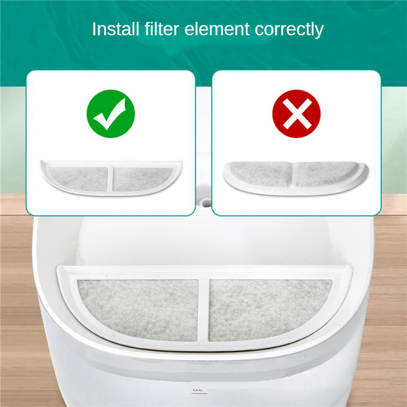 24PCS Cat Water Fountain Filte - Cat Water Fountain Filter บทวิจารณ์และราคา