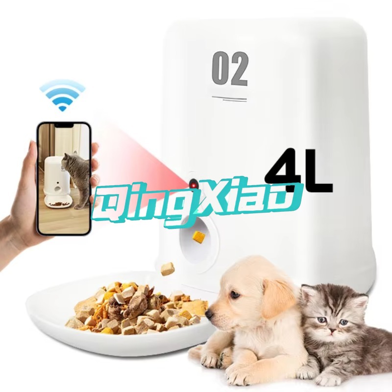 Fully Automatic Smart 4L Stain - Automatic Pet Feeder บทวิจารณ์และราคา