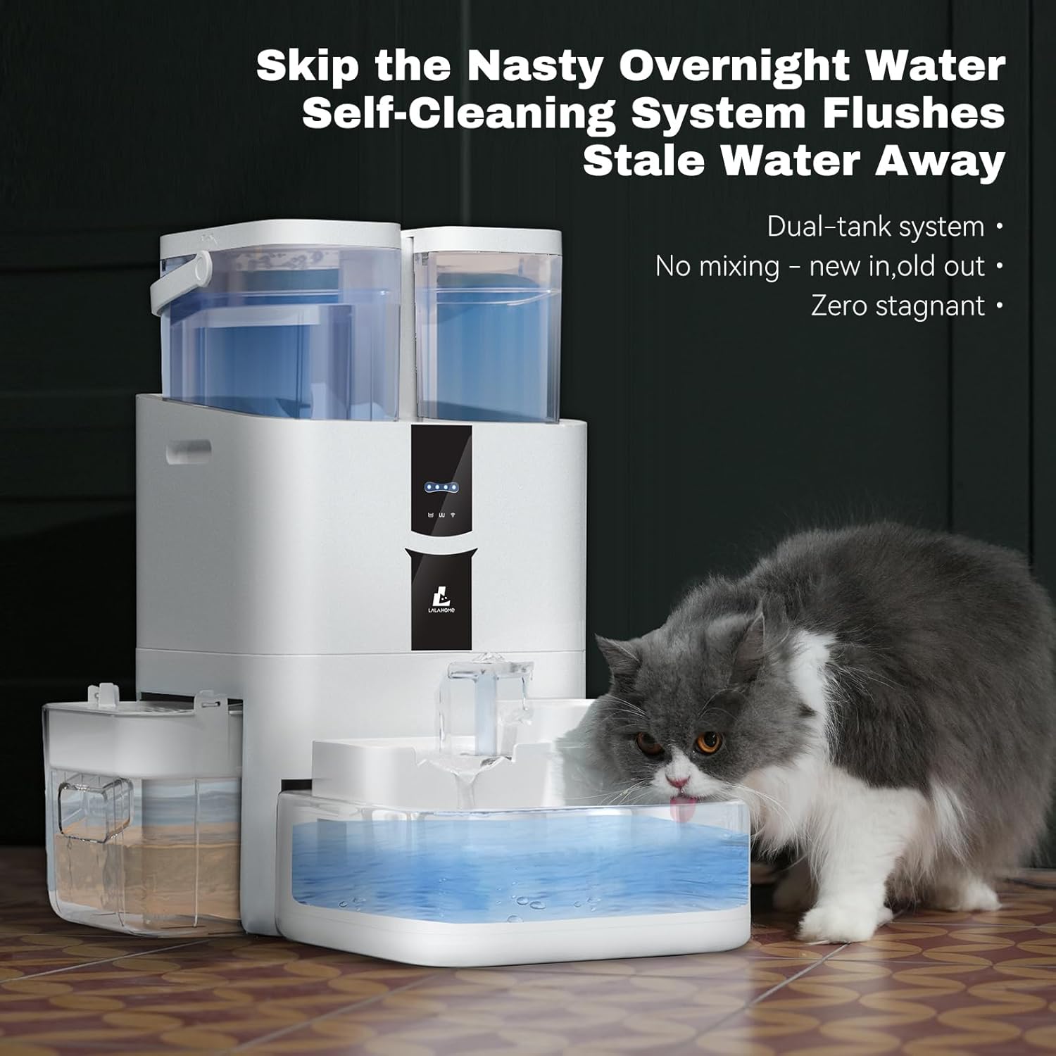 Automatic Cat Water Fountain 1 - Cat Water Fountain Filter บทวิจารณ์และราคา