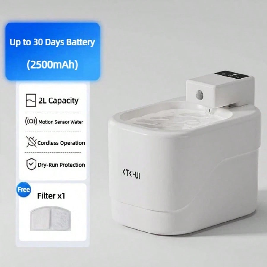 Smart Cat Water Fountain Autom - Cat Water Fountain Filter บทวิจารณ์และราคา